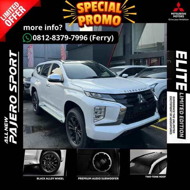 Pajero Sport Dakkar Elite Limted Edition Mitsubishi Kalimalang