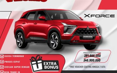 Mitsubishi Xforce dan Kalimalang Tawarkan Discon Besar dan Gratis Nano Ceramic Coating